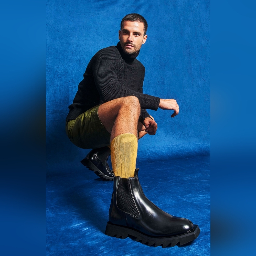 ATTIMONELLI'S Boots SZ 9-9.5 Made In Italy